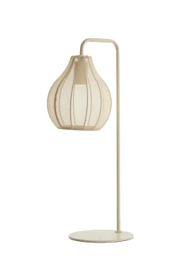 Light & Living Tafellamp Elati Zand Ø20x60cm