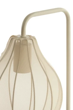 Light & Living Tafellamp Elati Zand Ø20x60cm