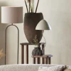 Light & Living Tafellamp Elimo Mat Lichtgrijs Ø25x67cm