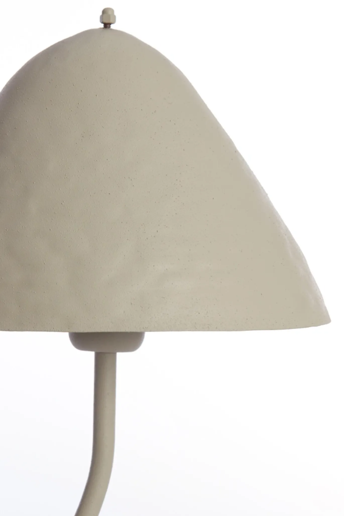 Light & Living Tafellamp Elimo Mat Lichtgrijs Ø25x67cm