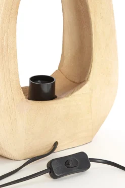 Light & Living Tafellamp Kelafo Mat Naturel M