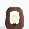Light & Living Tafellamp Kelafo Chocolade Bruin M