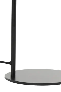Light & Living Tafellamp Rakel Mat Zwart+Smoke