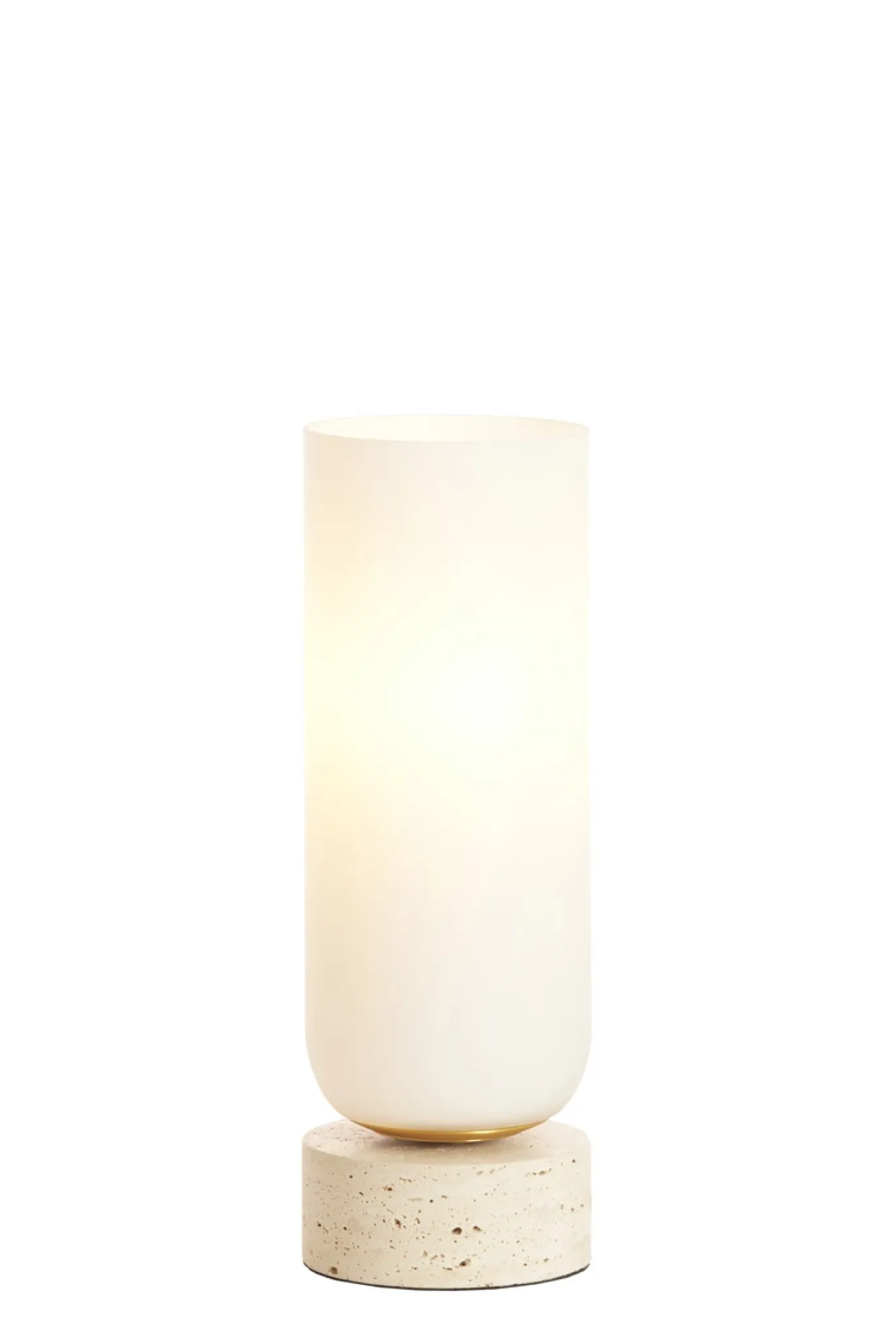 Light & Living Tafellamp Rylano Glas Wit S