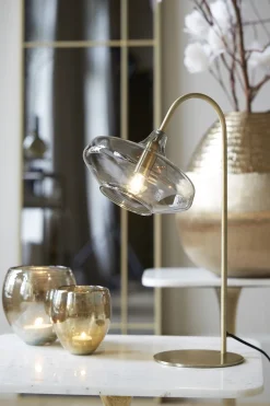 Light & Living Tafellamp Solna Antiek Brons 50cm