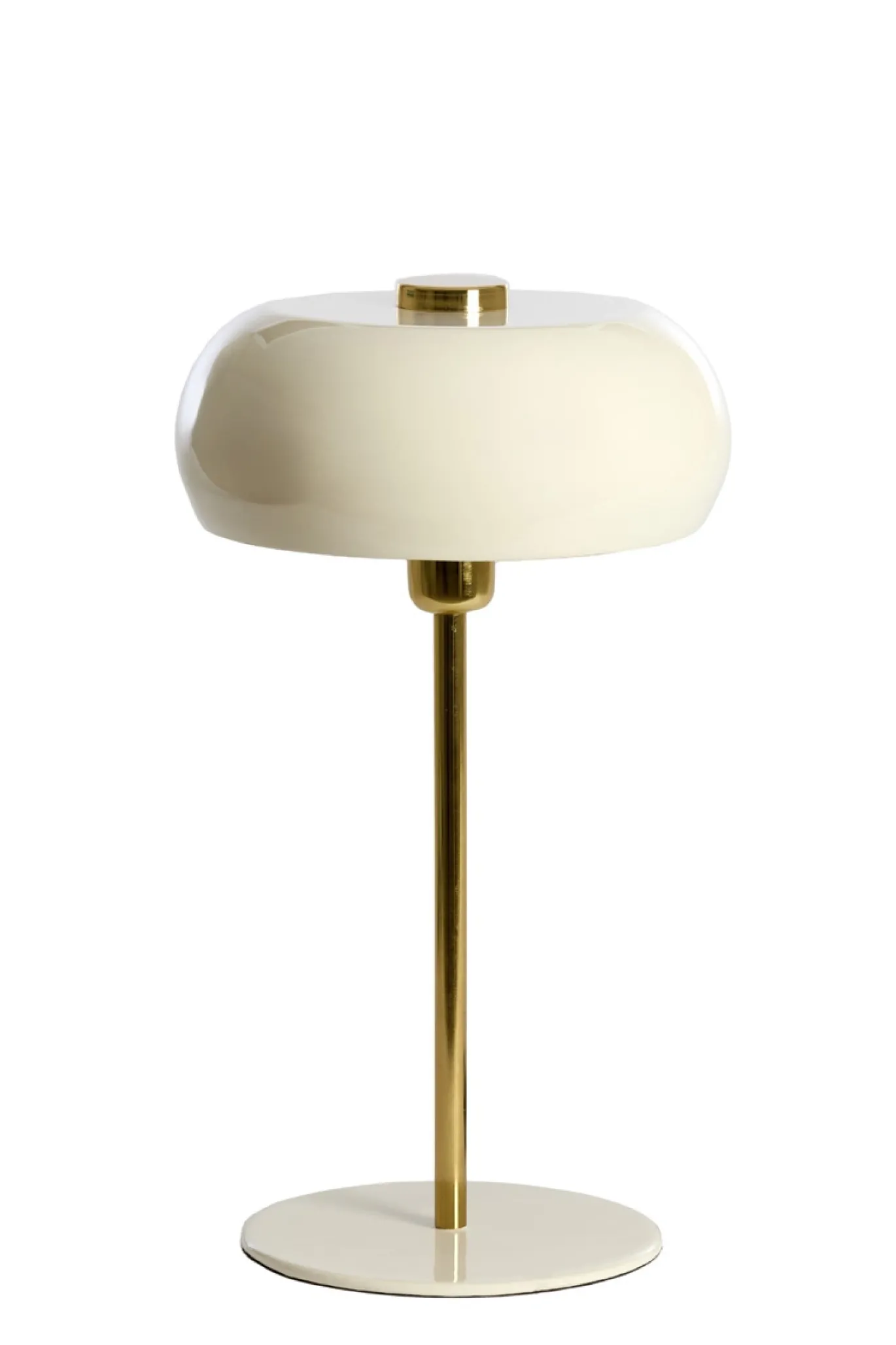 Light & Living Tafellamp Surin Glans Crème L