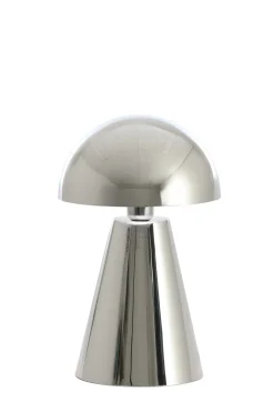 Light & Living Tafellamp Surrina Glans Nikkel S