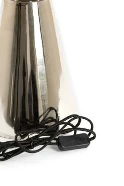 Light & Living Tafellamp Surrina Glans Nikkel S