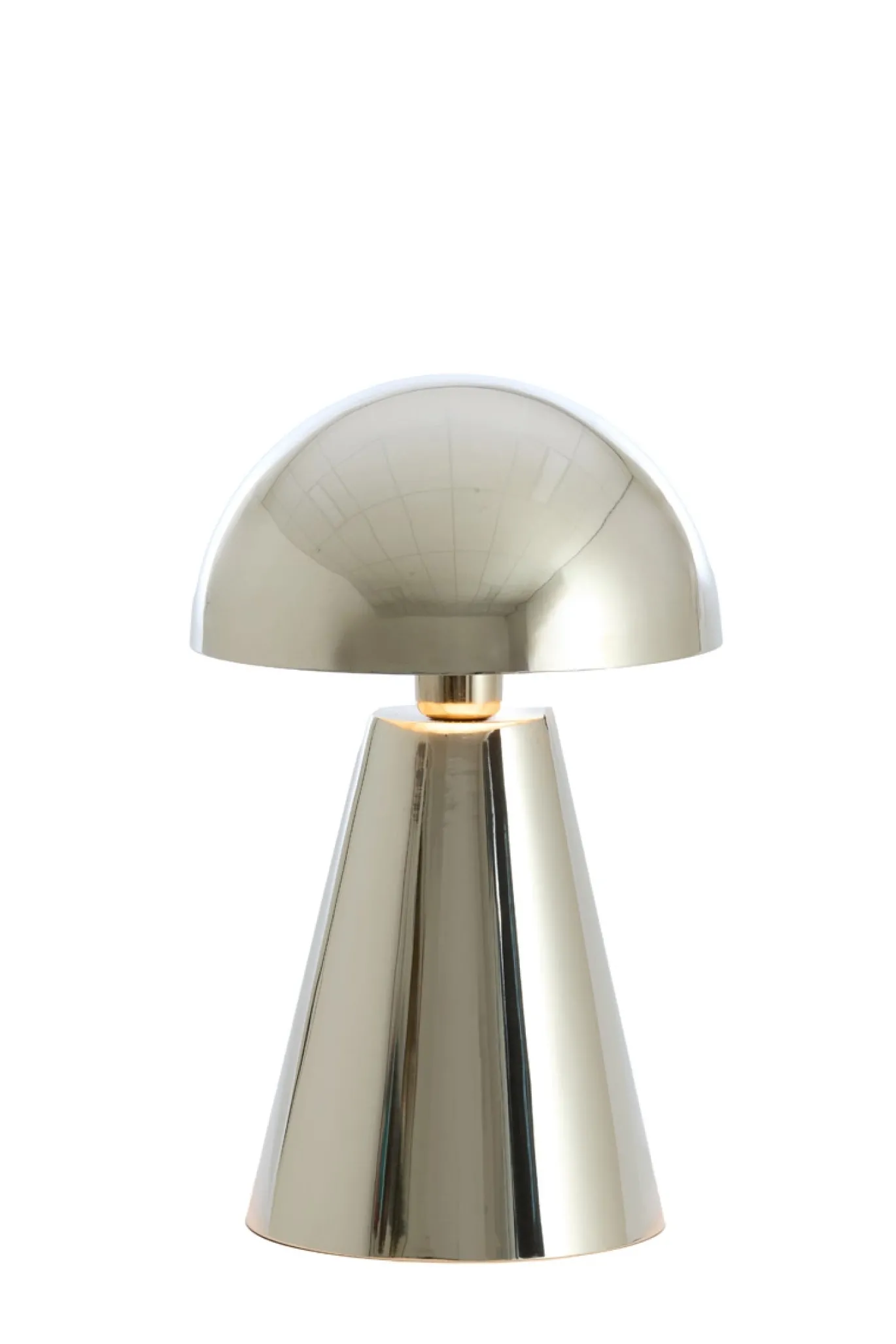 Light & Living Tafellamp Surrina Glans Nikkel S