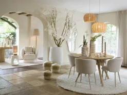 Light & Living Vloerkleed Sotani Naturel Ø220cm