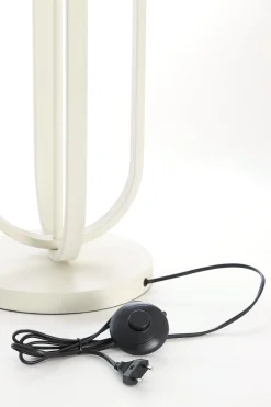 Light & Living Vloerlamp Aster Crème