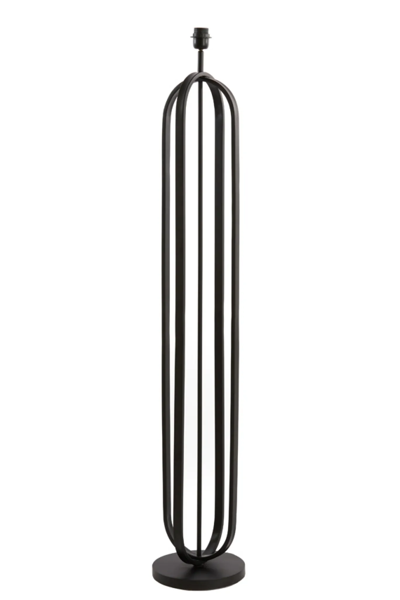 Light & Living Vloerlamp Aster Mat Zwart 140cm