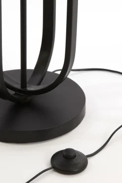 Light & Living Vloerlamp Aster Mat Zwart 140cm
