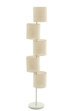 Light & Living Vloerlamp Benigno Beige