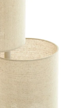 Light & Living Vloerlamp Benigno Beige