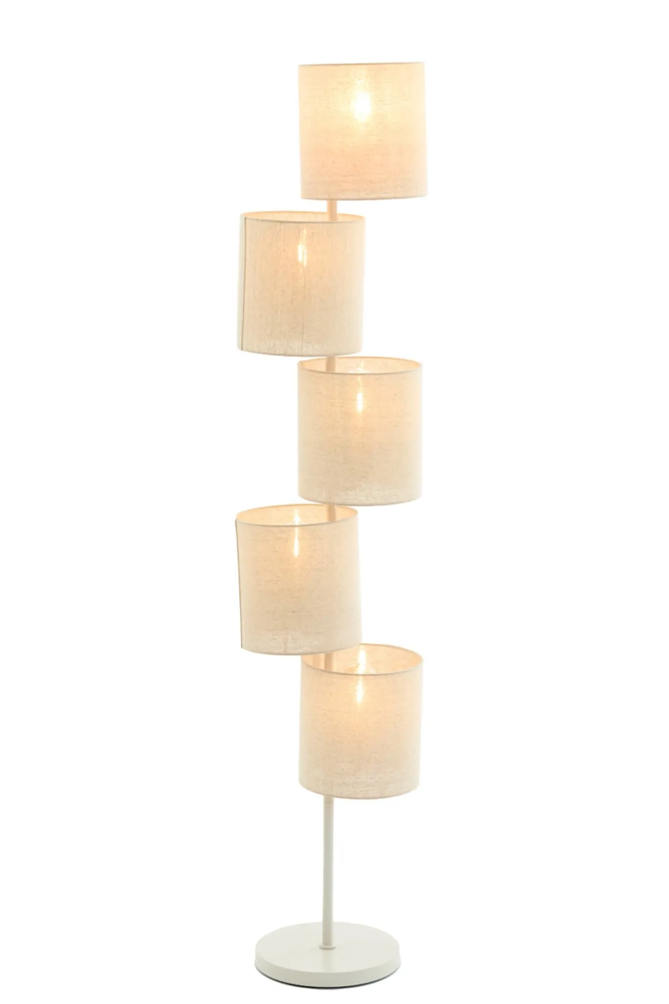 Light & Living Vloerlamp Benigno Beige
