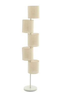 Light & Living Vloerlamp Benigno Beige