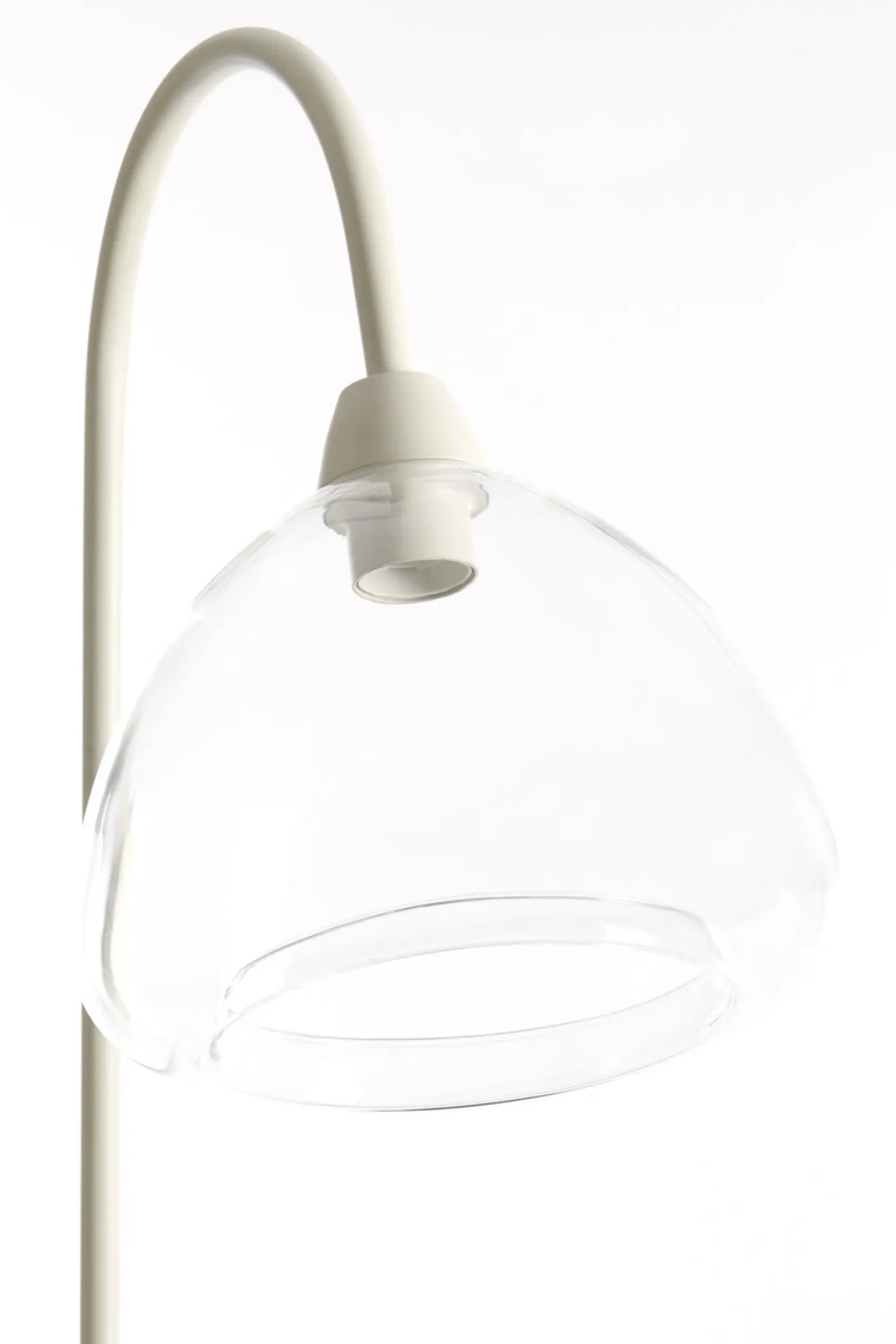 Light & Living Vloerlamp Bisho Crème