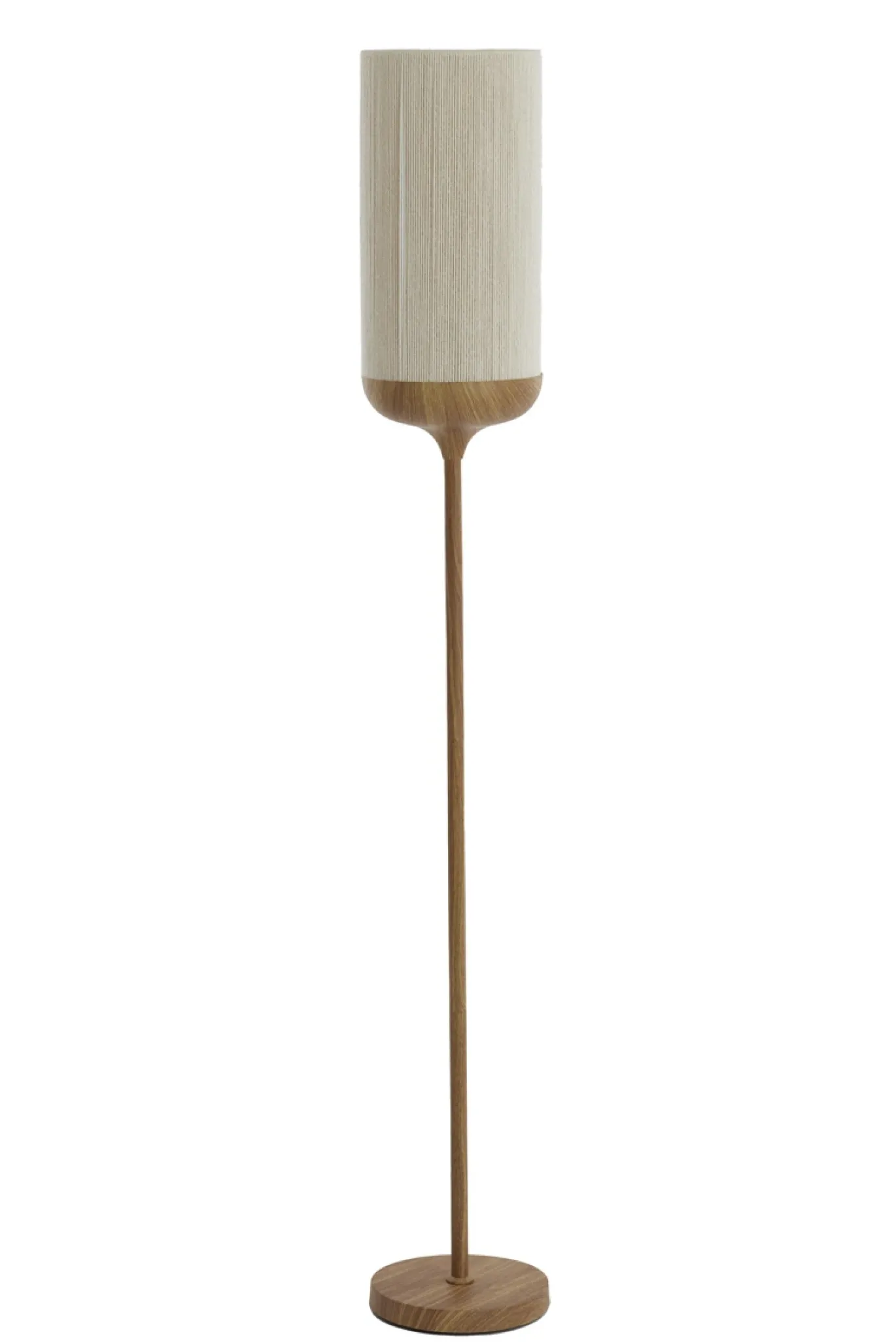 Light & Living Vloerlamp Dania Naturel/Crème