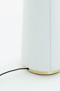 Light & Living Vloerlamp Devia Bouclé Crème