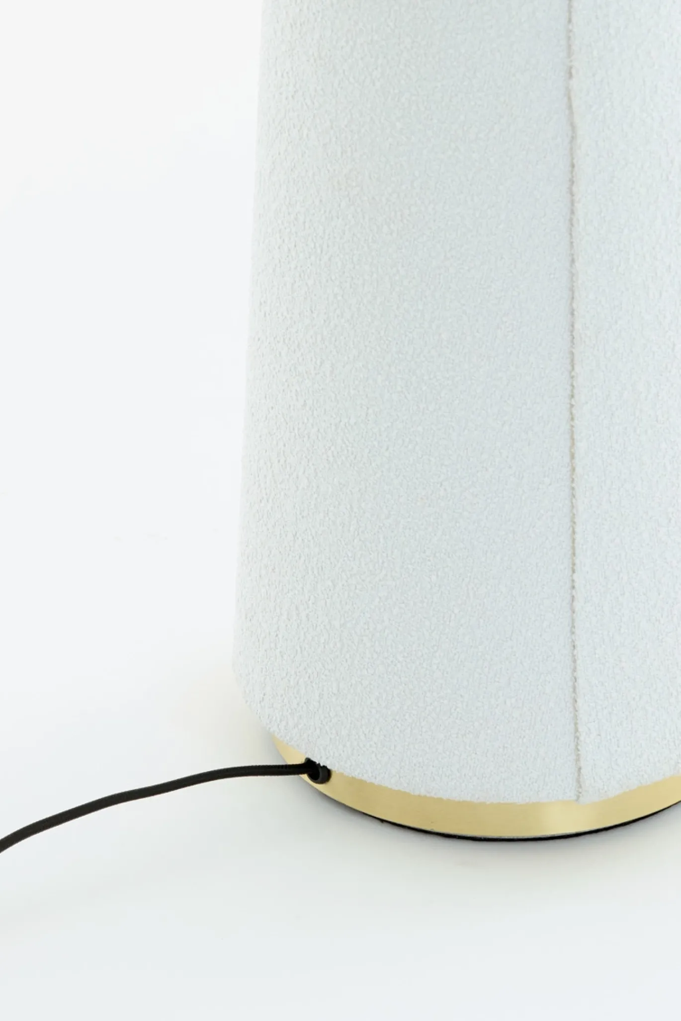 Light & Living Vloerlamp Devia Bouclé Crème