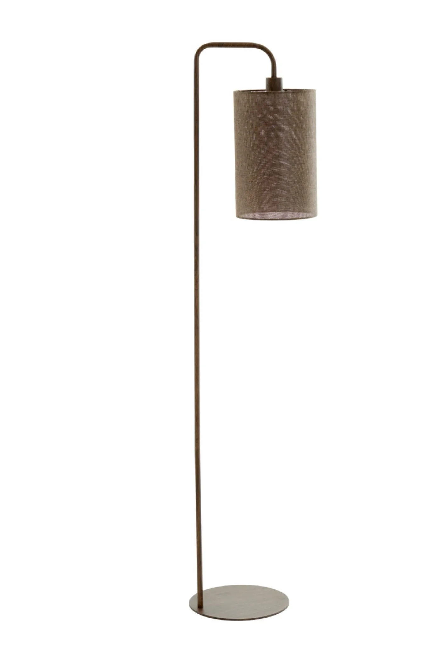 Light & Living Vloerlamp Donio Donkerbruin