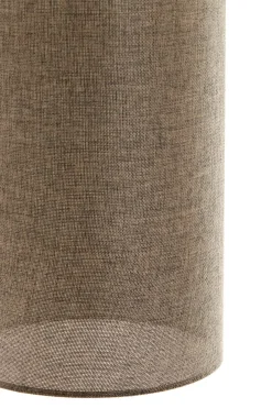 Light & Living Vloerlamp Donio Donkerbruin