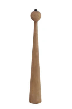 Light & Living Vloerlamp Festina Mangohout Mat Naturel 125cm