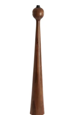 Light & Living Vloerlamp Festina Mangohout Roodbruin 125cm