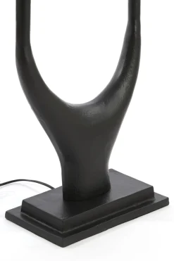 Light & Living Vloerlamp Gavi 2-Lichts Mat Zwart