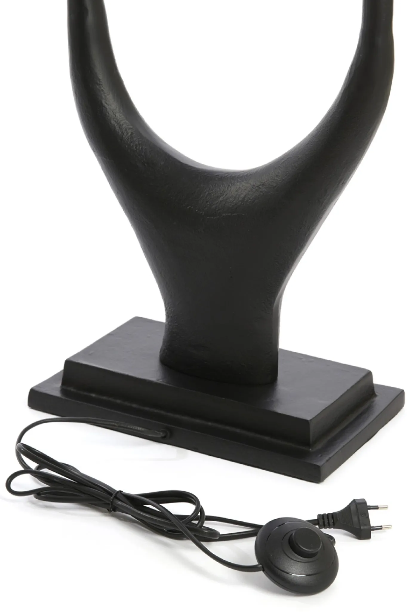 Light & Living Vloerlamp Gavi 2-Lichts Mat Zwart