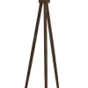 Light & Living Vloerlamp Ilias Driepoot Donkerbruin