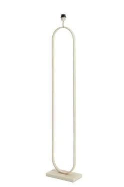 Light & Living Vloerlamp Jamiri Crème 142cm