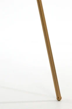 Light & Living Vloerlamp Mayson Driepoot Glas Goud 146cm