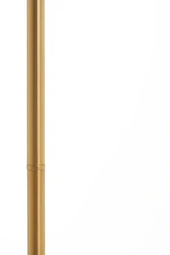Light & Living Vloerlamp Medina Glas Smoke/Goud 160cm