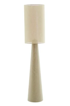 Light & Living Vloerlamp Micky Linnen Olijfgroen 180cm