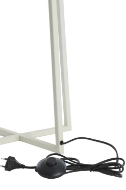Light & Living Vloerlamp Miley Crème