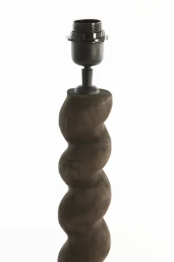 Light & Living Vloerlamp Nanno Donkerbruin