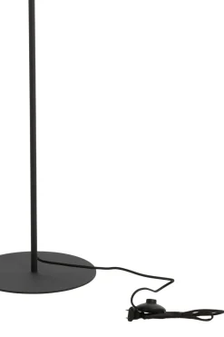 Light & Living Vloerlamp Renato Mat Zwart