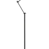 Light & Living Vloerlamp Rijeka Mat Zwart