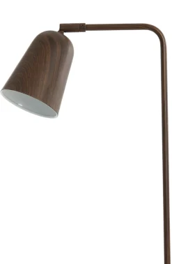 Light & Living Vloerlamp Salomo Donkerbruin