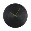 Light & Living Wandklok Cervino Antiek Zwart Ø58cm