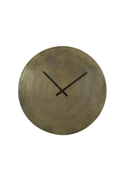 Light & Living Wandklok Licola Antiek Brons Ø59cm