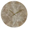 Light & Living Wandklok Moreno Marmer Bruin Ø43cm