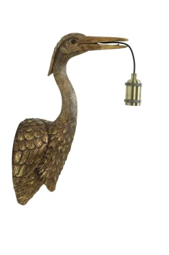 Light & Living Wandlamp Crane Antiek Brons 29x48cm