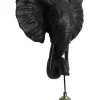 Light & Living Wandlamp Elephant Mat Zwart 35x36cm