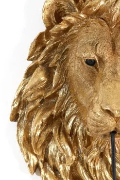 Light & Living Wandlamp Lion Antiek Brons 33x40cm