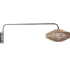 Light & Living Wandlamp Lyra Naturel Ø43x115cm
