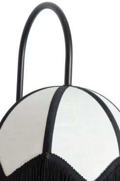 Light & Living Wandlamp Sulina Linnen Wit/Zwart