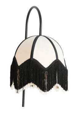 Light & Living Wandlamp Sulina Linnen Wit/Zwart